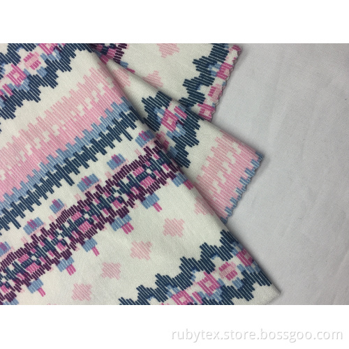 Rayon Spandex Single Jersey Print Fabric